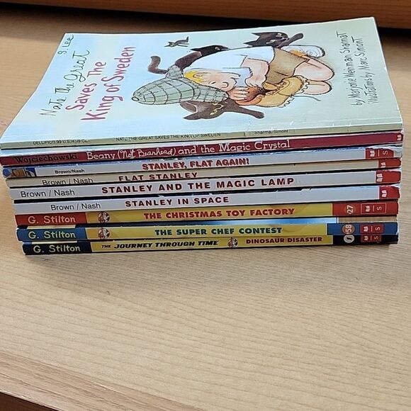 9 Children's Books..Flat Stanley, Geronimo Stilton, - Picture 12 of 12